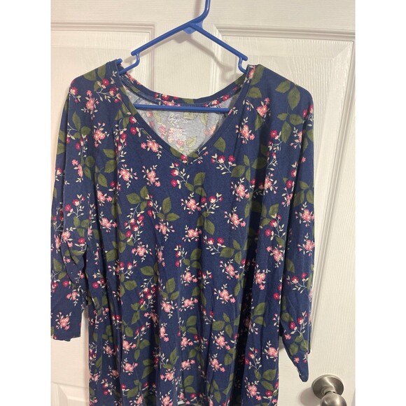 City Streets 3/4 Sleeve Shirt Size 2X - Picture 2 of 4